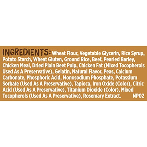 Nutrish Soup Bones Premium Dog Chews with Real Beef and Barley, 6 Chews (Rachael Ray) (Pack of 2) - size: 12.6 Ounce (Pack of 2)