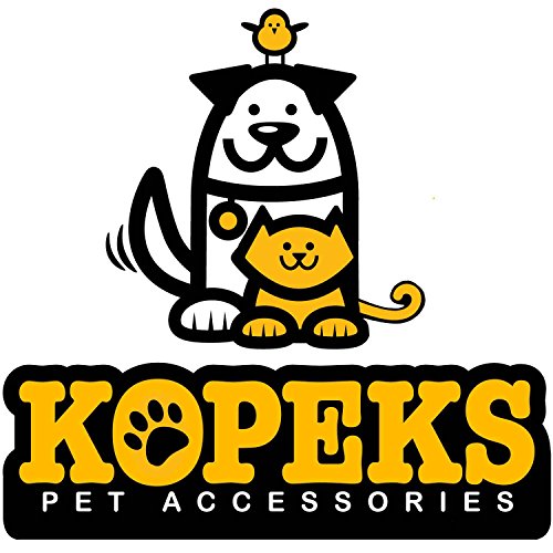 KOPEKS Jumbo Orthopedic Dog Bed - 7-inch Thick Memory Foam Pet Bed with Pillow with Removable Cover & Free Waterproof Liner - for Large Breed Dogs, XL, Brown-Plush Top - color: Brown-Plush Top