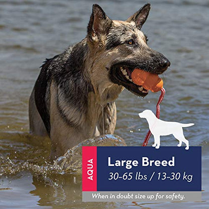 KONG - Aqua and Training Dummy - Floating Fetch Toy for Water Play and Training - for Large Dogs