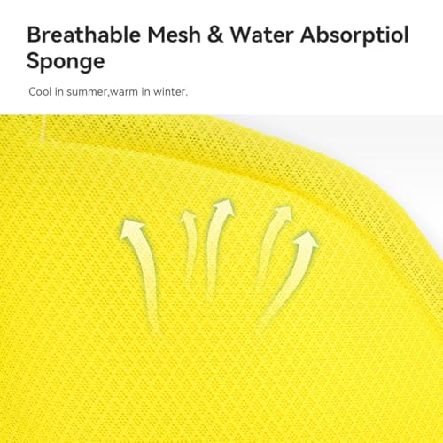 SGODA Dog Cooling Vest Harness Cooler Jacket Yellow Large - color: Yellow, size: Large Chest 24.5-28"
