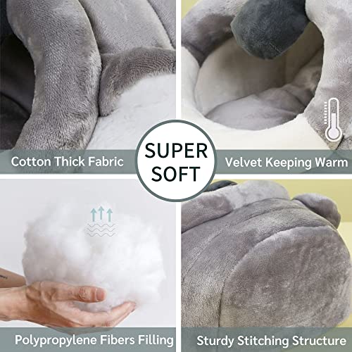Hamster Guinea Pig Supplies Bed Accessories House Hedgehog Cage Supplies Chinchilla Ferret Rat Gerbil (S,Koala) - color: 6-Koala, size: S