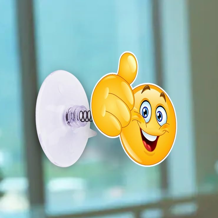 Suction Cup with Deko Spring – Heavy-Duty, Strong Grip for Secure Attachment Multi-Purpose Use for Home & Office - Pack of 10