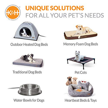 K&H Pet Products Self-Warming Crate Pad Mocha Small 20 X 25 Inches - color: Mocha, size: Small (20 in x 25 in)