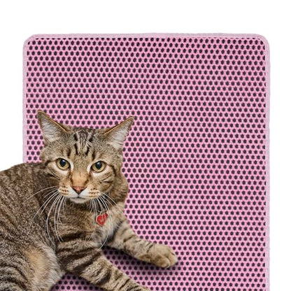 Cat Litter Mat. Easy to Clean, Waterproof, Urine-Proof