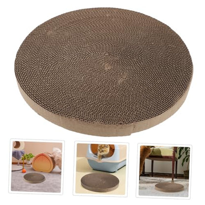 Generic Replacement Scratch Pad Round Refill Cat Cardboard Replacement for Floor Scratching Board