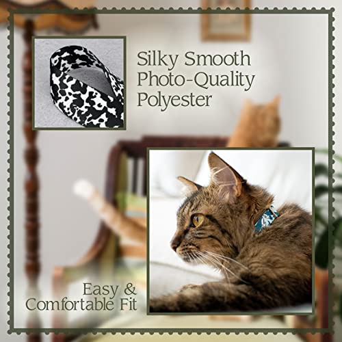 Country Brook Petz - Mountain Viper Camo Cat Collar - Camouflage Collection Featuring Rugged Designs - color: Mountain Viper Camo