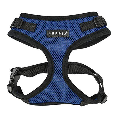 Puppia Authentic RiteFit Harness with Adjustable Neck, Small, Royal Blue - color: Royal Blue, size: Small
