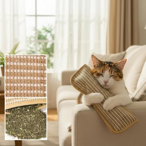 Catnip Toys - Catnip Pillows for Cats,Soft Sisal Indoor Kitten Scratching & Kicker Toys, Teeth Cleaning Catnips Pillow for Kittens & Indoor Cats with Drives Bored Cat Crazy,3Pcs - size: L