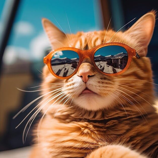Wooden Puzzle 1000 Pieces Orange cat Wearing Blue Sunglasses on Turquoise Jigsaw Puzzles Challenging Game Home Decor Birthday Party Gift Toy for Adults Kids Seniors - color: Jigsaw Puzzles 001