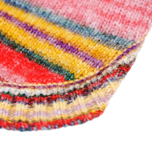 Blueberry Pet Dog Sweater - Award-Winning Christmas Sweater for Dogs | Cozy Knit Fabric, Gradient Dip Dye | Warm Dog Christmas Sweater | 22" Back, 30.25"-33" Chest, 21" Neck | Machine Washable - color: Rainbow Hue, size: 22 inch (Pack of 1)