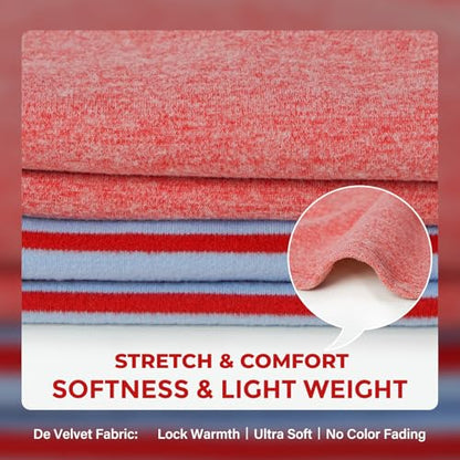 KYEESE 2Pack Dog Sweater Soft Dogs Clothes Warm Pets Clothes Stretchy Pet Sweatshirt Dog Sweaters for Small Dogs Girl Turtleneck Pet Coats Pullover Small Pets Sweaters - color: 7# Stripe+red, size: Medium (7-11lbs)