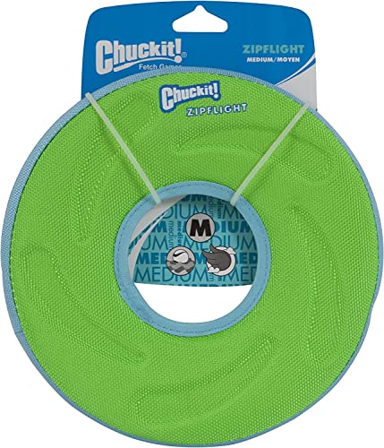 Chuckit Zipflight Amphibious Flying Ring - Assorted Medium - 8" Diameter (2 Pack)2