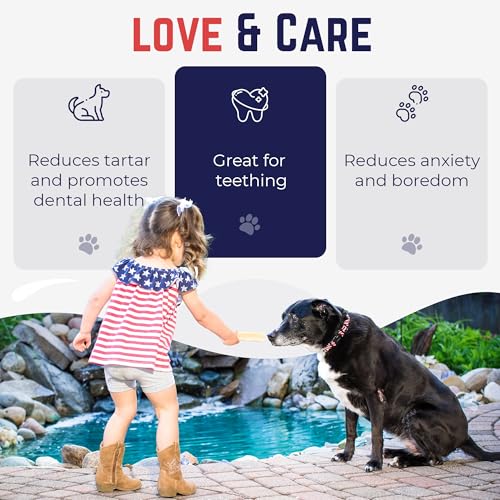 Devil Dog Pet Co. Himalayan Yak Cheese Dog Chews for Medium to Large Breeds & Aggressive Chewers - Long Lasting, Rawhide Free, High Protein - Cleaner Teeth, Anxiety & Boredom Relief - 8 Pack - style: Large - 8 Pack