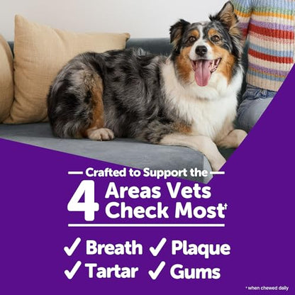 Wellness WHIMZEES Puppy Natural Dog Dental Treat, Chews, Freshens Breath, Extra-Small/Small Size, 7.9 oz Bag, 30 Count - size: 30 Count (Pack of 1)