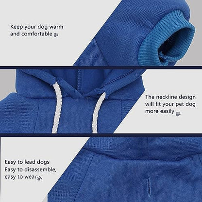 Paiaite Black Chihuahua Dog Hoodie: Keep Your Pup Warm and Stylish with a 'The Dog Face' Printed Sweatshirt Pet Clothes, and Sweater Coat All in One Perfect for Winter and Cool Summer Nights! Black S - color: Black, size: S-(3~5.5lb) | Chest(~15.7")