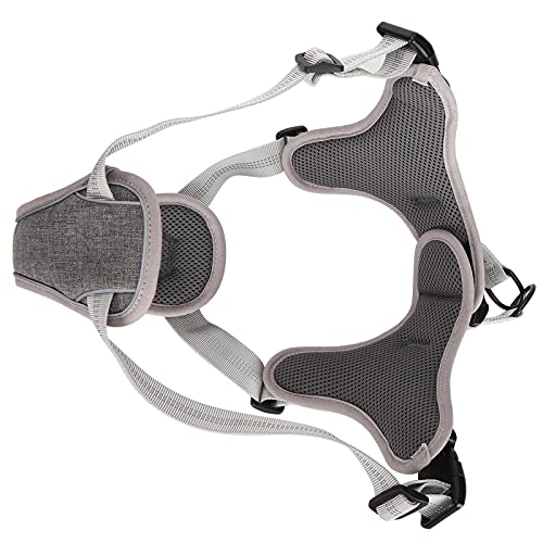 Adjustable No Pull Dog Harness, Reflective Vest Harness for Medium Large Dogs, Padded Chest and Back Support with Quick Lock Buckle, Outdoor Walking Harness for Night (XL) - size: XL
