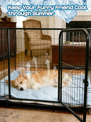 29x40in Cooling Blanket for Dogs - Machine Washable Soft Blanket with Q-MAX>0.4, Fits Small Medium Dogs Cats, Summer Cooling Mat for Dog Kennel Car Seat Indoor Furniture Couch Sofa Protector - size: 29x40in