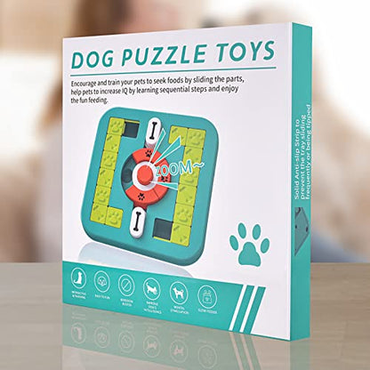 Dog Puzzle Toys, Treat Dispensing Dog Enrichment Toys for IQ Training and Brain Stimulation, Interactive Mentally Stimulating Toys as Gifts for Puppies, Cats, Dogs (M-Level 3) - color: M-Level 3