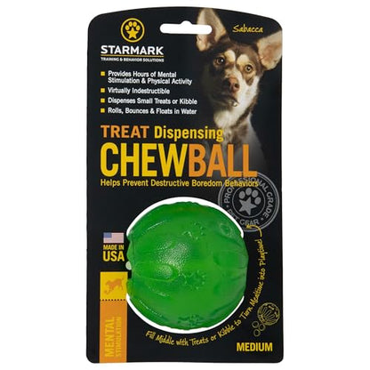 Treat Dispensing Chew Ball, Medium - size: Medium