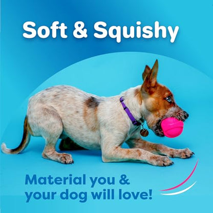 Hartz DuraPlay Bacon Scented Dog Toys, Large 1 Count, Colors may vary - size: 1 Count, style: Large Ball
