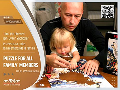 Anatolian Puzzle - Toy Makers Shed, 260 Pieces Jigsaw Puzzle, 3325, Brown/a (ANA3325) - color: Toy Makers Shed
