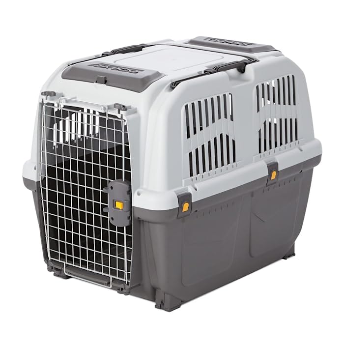 Midwest Skudo Plastic Travel Carrier for Dogs, 36.25" L X 24.88" W X 27.25" H