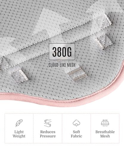 2026 New Edition, Fei & Eve Classic Dog Harness - Quick-Release Buckles | 3-Point No-Pull Control | Heavy-Duty 900D Nylon | Dual Safety Handles | Breathable Mesh | Adjustable Fit | Small,Pink - color: Pink, size: S