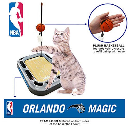 Orlando Magic Basketball Cat Scratcher Toy - color: Orlando Magic