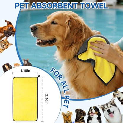 Pet Steam Brush for Dog & Cat – 3-in-1 Spray Hair Removal Comb for Shedding & Grooming, Softens Fur & Reduces Static – Water Brush for Long & Short Coats, Bath-Hating Pets, Includes Waterless Shampoo - size: 7.8″-180ML