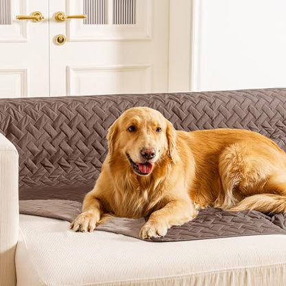 gogobunny 100% Double Sided Waterproof Dog Blanket Soft Pet Bed Cover Reversible Protect Furniture Couch Sofa Car for Puppy Cat Kids (Dark Chocolate/Light Chocolate, 30x30 Inch (Pack of 1)) - color: Dark Chocolate/Light Chocolate, size: 30x30 Inch (Pack o