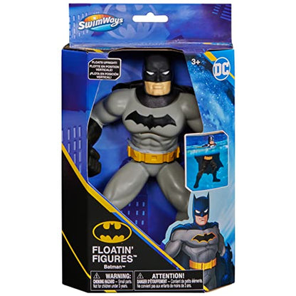 SwimWays DC Batman Floatin' Figures, Swimming Pool Accessories & Kids Pool Toys, Batman Party Supplies & Water Toys for Kids Aged 3 & Up - color: Batman Floating Figure