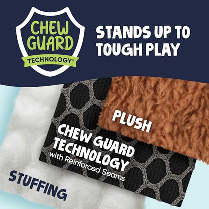 goDog Checkers Just for Me Dinos Bruto Squeaky Plush Dog Toy, Chew Guard Technology - Purple, Mini - color: Checkers - Dinos Bruto (Purple), size: Mini