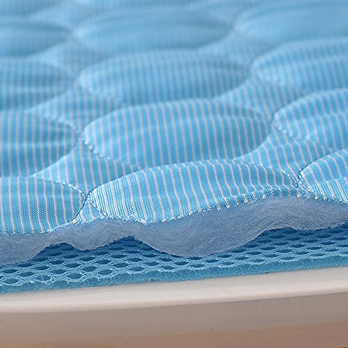 1pcs Dog Bed Cover Pet Blanket for Furniture Bed Couch Sofa Reversible, Breathable, Washable Pet Blankets, Dog Cooling Mat, Blue, 62 * 50cm - color: Blue, size: 62*50cm