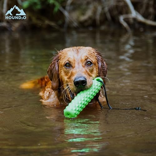 Dog Toys | Rope Bumper Floating Outdoor Toy for Dogs | Bright Green Fetch Toy - color: Green