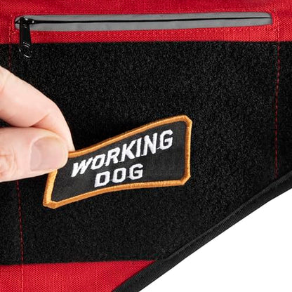 Carhartt Nylon Ripstop Service Dog Harness, Durable & Comfortable Water Repellent Service Dog Vest, X-Large - size: X-Large