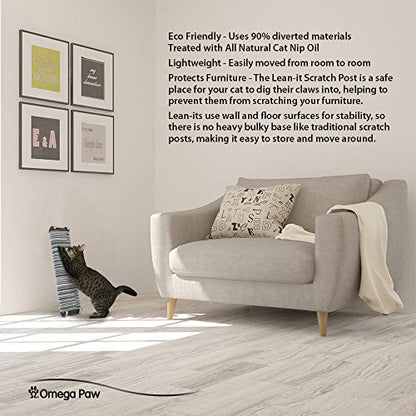 Omega Paw Lean-it Scratching Post 25'
