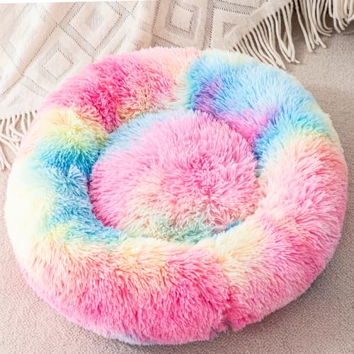 Cat Beds for Indoor Cats Nest Bed Dog Bed Pet Beds Kitten Bed Rabbit Beds Bed Kitten Cave Up to 10 Lbs Small Pet - size: 45CM
