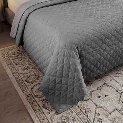 Large Waterproof Dog Bed Cover & Furniture Protector - Reversible, Non-Slip Pet Blanket for Bed, Sofa, Couch - Machine Washable - 30x30 Inches, Light Grey - color: Light Gray
