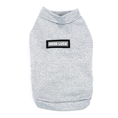 Zunea Small Dogs Shirts Quick Dry Summer T-Shirts Cooling Puppy Clothes Soft Sleeveless Vest Tank Top Breathable Stretchy Pet Girls Boys Chihuahua Apparel Sun Protection for Hot Weather LightGray S - color: lightgray, size: S