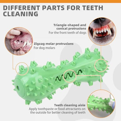 KOOLTAIL Floating Dog Toys for Swimming Pool,Summer Bumper Toy for Water,Indestructible Dog Toothbrush Chew Toy,Interactive Training Squeaky Toys for Aggressive Chewers Small Medium Large Dogs,Green - color: Green