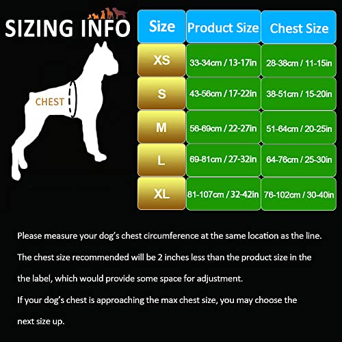 JUXZH Truelove No Pull Dog Harness with Easy Control Handle and 2 Leash Attachments,Reflective Adjustable Pet Vest - color: Red, size: X-small (Pack of 1)