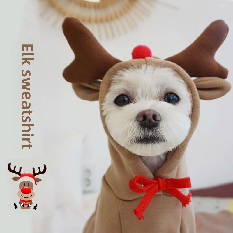 Warm Dog Winter Clothes Cute Fruit Dog Coat Hoodies Fleece Pet Dogs Costume Jacket for French Bulldog Chihuahua Ropa para Perro(Coffee,XS) - color: Coffee, size: XS