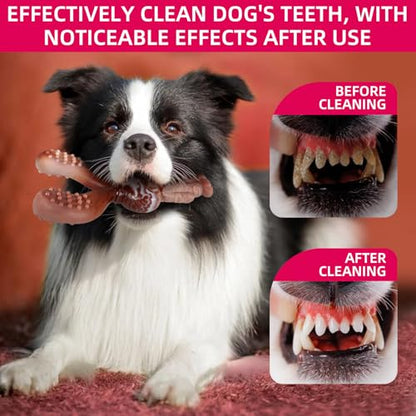 Indestructible Dog Toys for Aggressive Chewers, Tough and Durable Chew Toys for Large Medium Dogs, Interactive Dog Chew Toys to Keep Them Busy (E Rabbit+Crab) - color: E Rabbit+Crab