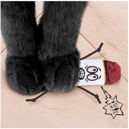 LIT LABS Kittie Doobs Adventure Toys - Funny Catnip Joints for Cats with Dried and Organic High Potency Catnip - Fear Theme - style: Fear