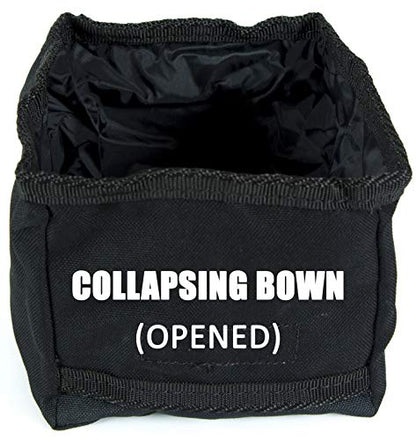 Neewa Dog Walking Belt with Pocket and Collapsing Bowl, Ideal for Trekking, Hiking, Running with Dog, and Hands Free Dog Leashes