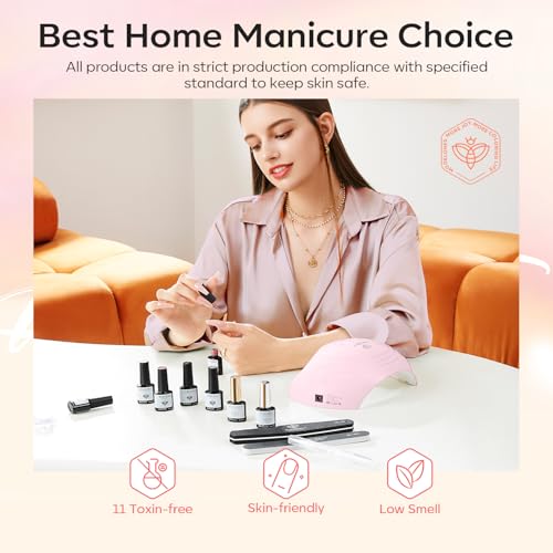 modelones Cat Eye Gel Nail Polish 6 Colors Nude Pink Brown Purple Cat Eye Nail Polish Glitter Semi-transparent Holographic 9D With Magnet Pastel All Seasons Soak Off Led Nail Art DIY Salon Gifts - color: A1-Cozy Glow Cat Eye