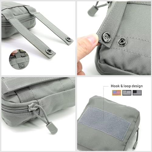 Dog Harness Medium Sized,Tactical Dog Harness with Handle,No Pull Military Style Service Dog Vest with Pockets Adjustable for Medium Dogs,Gray,Chest 17-25" - color: Gray, size: S:Chest 17-25",Fit 20-35lbs