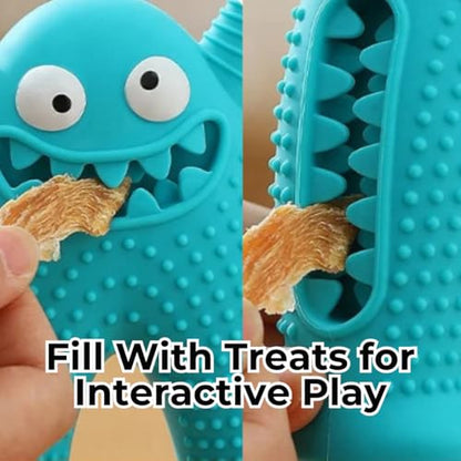 Interactive Dog Treat Dispenser Puzzle Toy – Durable Chew & Teething Toy for Dogs, Mental Stimulation & Slow Feeding – for Small, Medium & Large Dogs