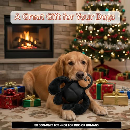 Plush Stuffed Squeaky Dog Toys, Tough Dog Toy Large Breed, Dog Chew Toys for Large Dogs,Chew Dog Toys to Keep Them Busy,11" x 11" Gorilla