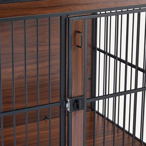 Amazon Basics Furniture Style Dog Crate, 48 Inches - size: 48''